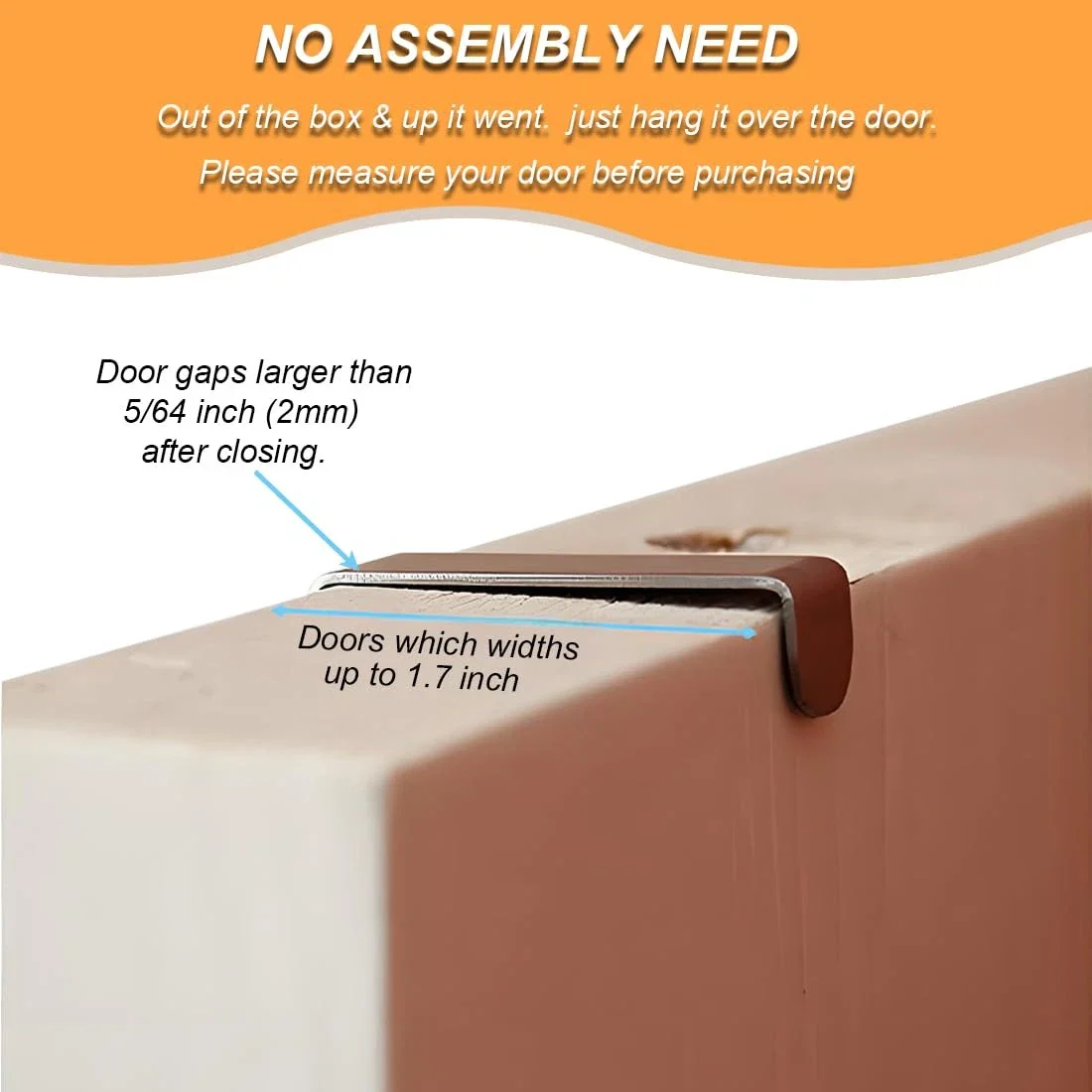 Over the Door Hooks Adjustable Multi-Purpose - Image 5