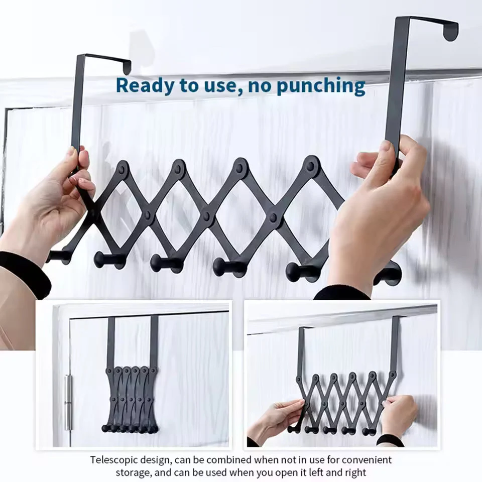 Over the Door Hooks Adjustable Multi-Purpose - Image 8