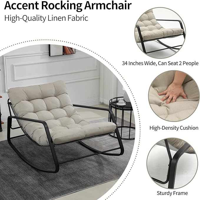 Indoor Rocking Chair for Relax - Image 10
